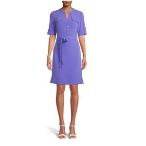 Anne Klein Belted Shirtdress